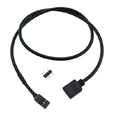 【並行輸入品】 E-outstanding ブラック 5V 3ピン RGB VDG 変換ライン ワイ...
