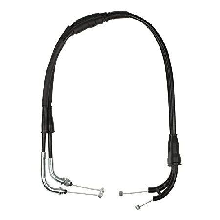 MOTOMASTER Motorcycle Throttle Cable SET (PULL/PUS...