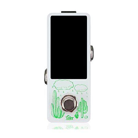 【並行輸入品】 ISET ギターチューナーペダル 高精度クロマチックオート LCDディスプレイ付き ...