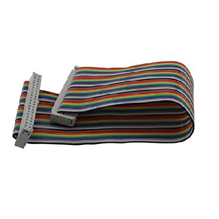 【並行輸入品】 ブレッドボードジャンパーワイヤー ZCZQC オス-メス GPIOリボンケーブル 8...