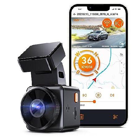 Vantrue E1 Lite 1080P WiFi Mini Dash Cam with GPS ...