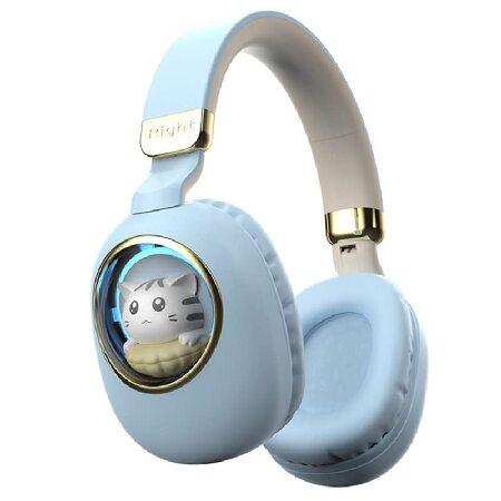 Loluka Wired Headphones Cute Cat Design Foldable L...