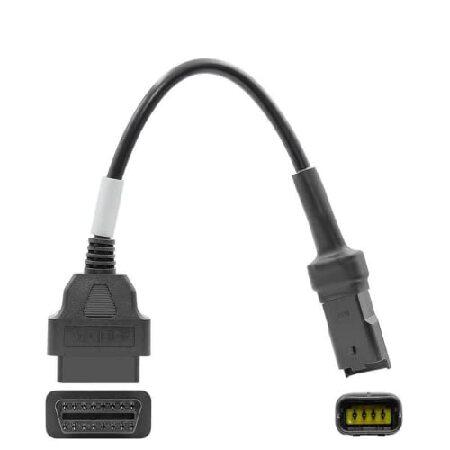 【並行輸入品】 4ピンから16ピンアダプターケーブル OBD2エンジン故障診断と検出器 Ducati...
