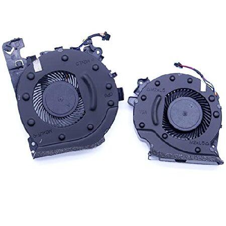 【並行輸入品】 BDWZNLA 交換用CPU+GPU冷却ファン HP Pavilion 15-cx ...