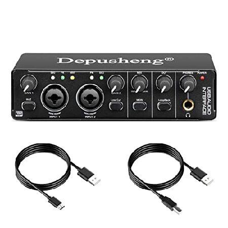 【並行輸入品】 Depusheng RX2 USBオーディオインターフェイス