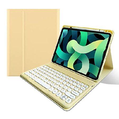 iPad キーボードケース (iPad 12, 黄色)