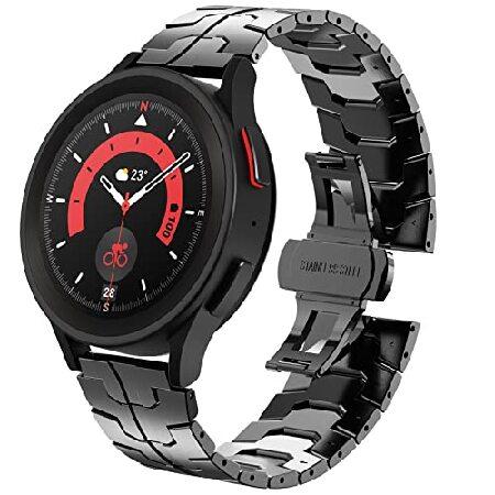 【並行輸入品】 WINGLE Galaxy Watch 5 バンド Pro 45mm 44mm Ga...