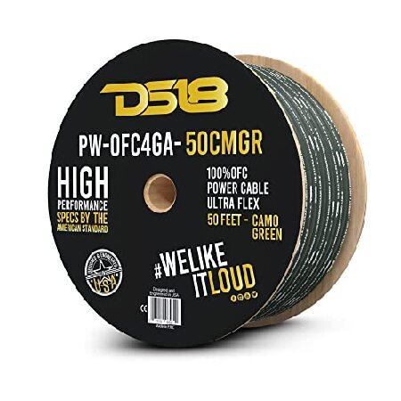 【並行輸入品】 DS18 PW-OFC4GA-50CMGR 4-GA 接地電源ケーブル 50フィート...