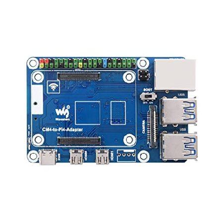 【並行輸入品】 Raspberry Pi用CM4からPi 4Bアダプター。CM4を使用してPi 4B...