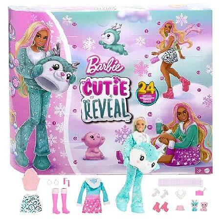 【並行輸入品】 Barbie Cutie Reveal Advent Calendar ＆ Doll...
