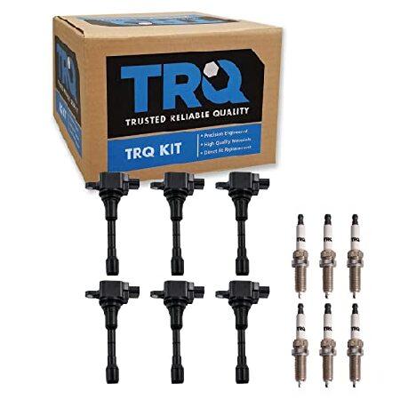 【並行輸入品】 TRQ イグニッションコイル＆イリジウムスパークプラグキットセット Infiniti...