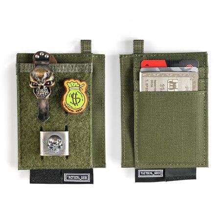 【並行輸入品】 TACTICAL GEEK EXT5 EDC スリム収納ポーチ、洗練された軽量カード...