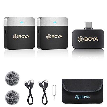 BOYA Wireless Lavalier Microphone for Android Phon...