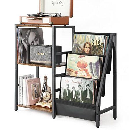 【並行輸入品】 Bikoney Record Player Stand, Turntable Sta...