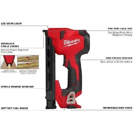 【並行輸入品】 Milwaukee M12 ケーブルホッチキス本体のみ M12BCST-0