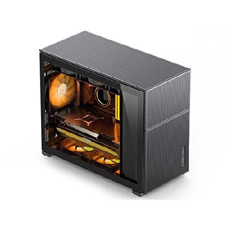 【並行輸入品】 JONSBO D31 メッシュ ブラック Micro ATX コンピューターケース、...