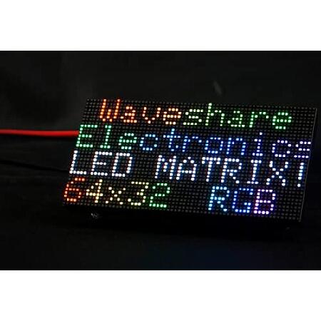 【並行輸入品】 RGB フルカラーLEDマトリックスパネル 64x32ピクセル 2.5mmピッチ 2...