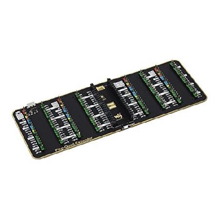 【並行輸入品】 ラズベリーパイピコ用クワッドGPIOエクスパンダーモジュール、2x20オスヘッダー4...