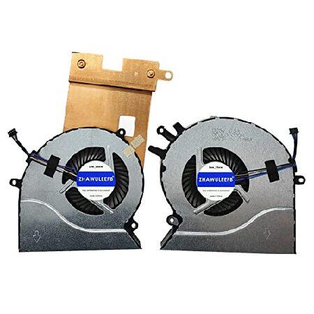 【並行輸入品】 ZHAWULEEFB 交換用CPU+GPU冷却ファン HP Omen 17.3インチ...