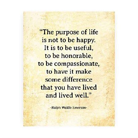 【並行輸入品】 The Purpose Of Life- Inspirational Wall Ar...