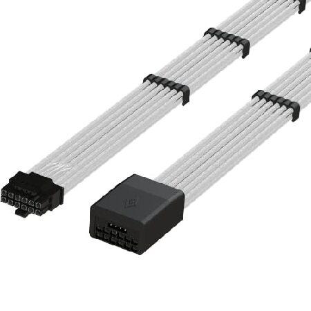 【並行輸入品】 LINKUP - AVA 16pin PCIe 5.0 グラフィックボード 電源延長...