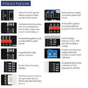 【並行輸入品】 Yahboom Dual Mo...の詳細画像3