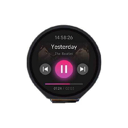 【並行輸入品】 Coolwell 1.3インチ ラウンド液晶 タッチパネル付き Raspberry ...