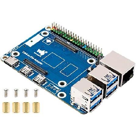 【並行輸入品】 Compute Module 4 to Raspberry Pi 4アダプター、CM...