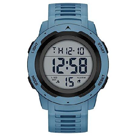 【並行輸入品】 GOLDEN HOUR Mens Waterproof Digital Sport ...