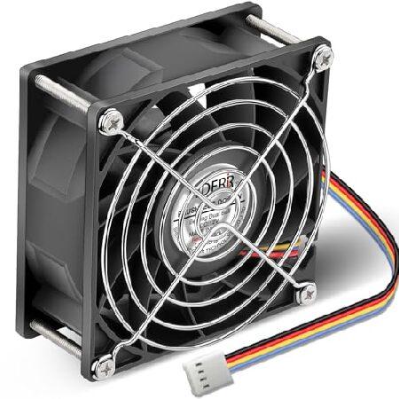 【並行輸入品】 Wderair 90mm x 38mm PWM デュアルボールケースファン 12V ...