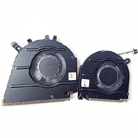 【並行輸入品】 Fleshy Leaf CPU+GPU 冷却ファン 交換用 DELL Inspiro...