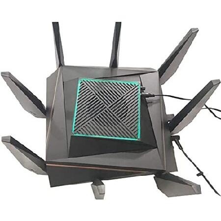 【並行輸入品】 ルーター冷却ファン 5V USB速度制御 ウルトラサイレントラジエーター RT-AC...