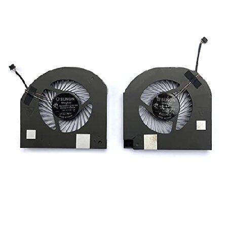 【並行輸入品】 BestParts CPU+GPU 冷却ファン 交換用 DELL Precision...