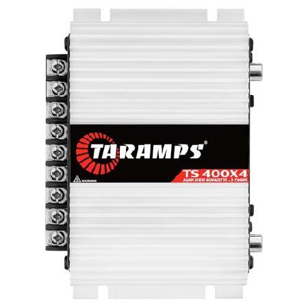 【並行輸入品】 Taramps TS 400x4 2オーム ホワイト マルチチャンネル ステレオアン...