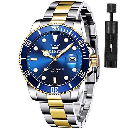 【並行輸入品】 OLEVS 腕時計 メンズ クラシック 日付付き ビジネスドレス ラグジュアリー ビ...