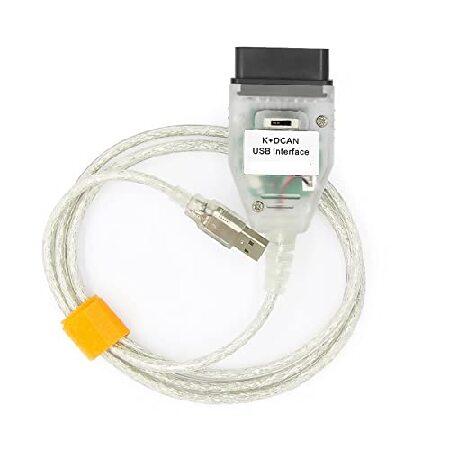 【並行輸入品】 Alchiauto K+dcan ケーブル BMW スイッチ付き FT232RL D...