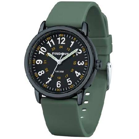 【並行輸入品】 PINDOWS Watches for Women's Men, Sports An...