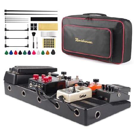 【並行輸入品】 Rockhouse Pedalboard, Guitar Pedal Board C...