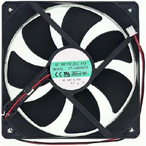 【並行輸入品】 PY-1225H12S ファン 12025 DC12V 0.35A 120×120mm×25mm 2線式冷却ファン