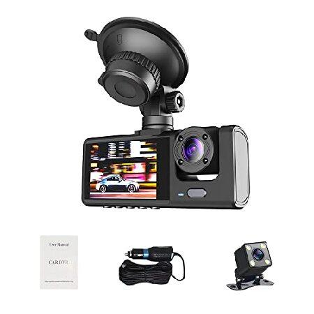 1080P DVR Dash Camera Front ＆ Inside Rear Camera D...