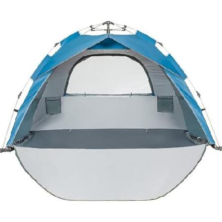 【並行輸入品】 Arkali ビーチテント フロアレスポップアップシェード サンシェルター (UPF...