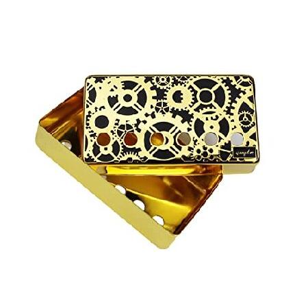 【並行輸入品】 Guyker Humbucker ピックアップカバー (50mm/52mm ポール間...