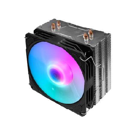 【並行輸入品】 PANO-MOUNTS CPUエアクーラー 120mm 5V 3ピン ARGB PW...