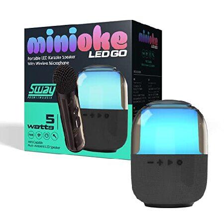 SWAY Minioke LED Go Mini-Karaoke 5 Watt Portable M...