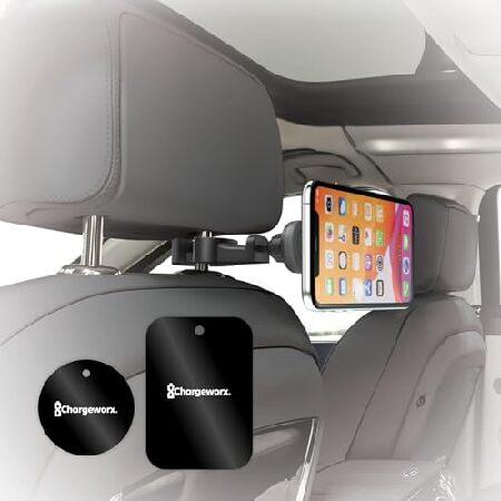 【並行輸入品】 CHARGEWORX 磁気バックシートマウント タブレット＆スマートフォン用 | ロ...