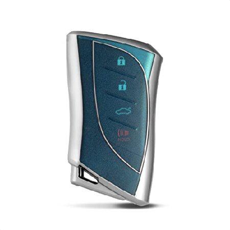 【並行輸入品】 WORCAS レクサスキーフォブカバー プレミアムソフトTPUキーフォブカバーケース...