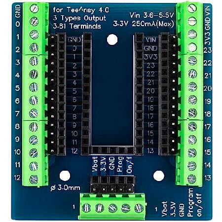 【並行輸入品】 Teensy 4.0モジュール用ブレークアウトボード 33ピン 3.81mm / 0...
