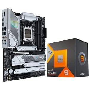 Micro Center AMD Ryzen 9 7950X3D AM5 Unlocked Desktop Processor with AMD 3D V-Cache Technology Bundle with ASUS Prime X670E-PRO WiFi Socket AM5 (LGA 1｜inter-trade