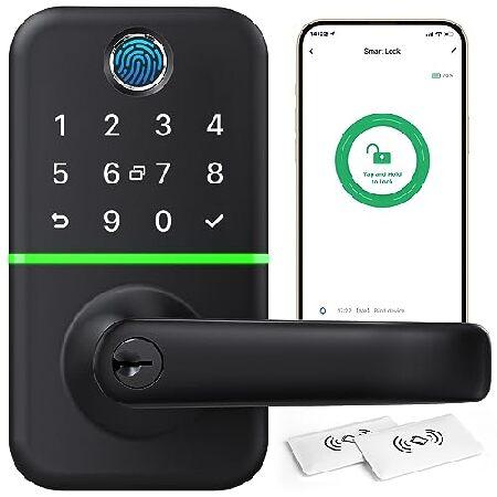 【並行輸入品】 Keypad Smart Door Lock with Handle: Kucacc...