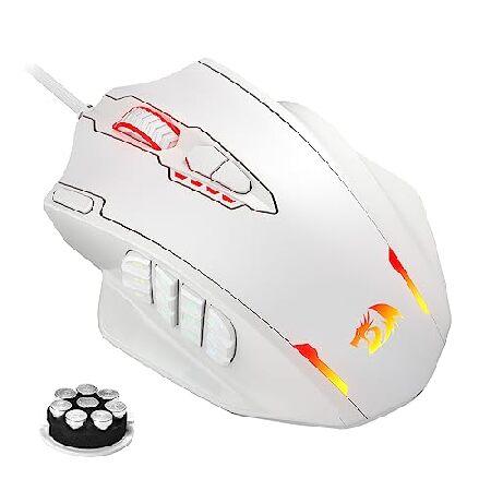 Redragon M908 Impact RGB LED MMO Gaming Mouse with...